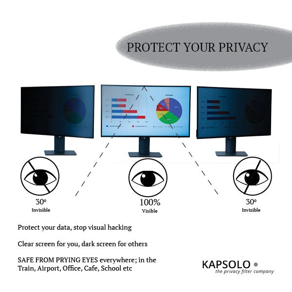 EAN 5714681104784 - KAPSOLO 2-Way Plug In Privacy 35,56cm (14,0") Wide 16:9 35,6 cm (14") Portátil 3H imagen 5