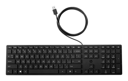 EAN 194721987471 - HP 320K Wired Keyboard teclado Oficina USB Negro imagen 1