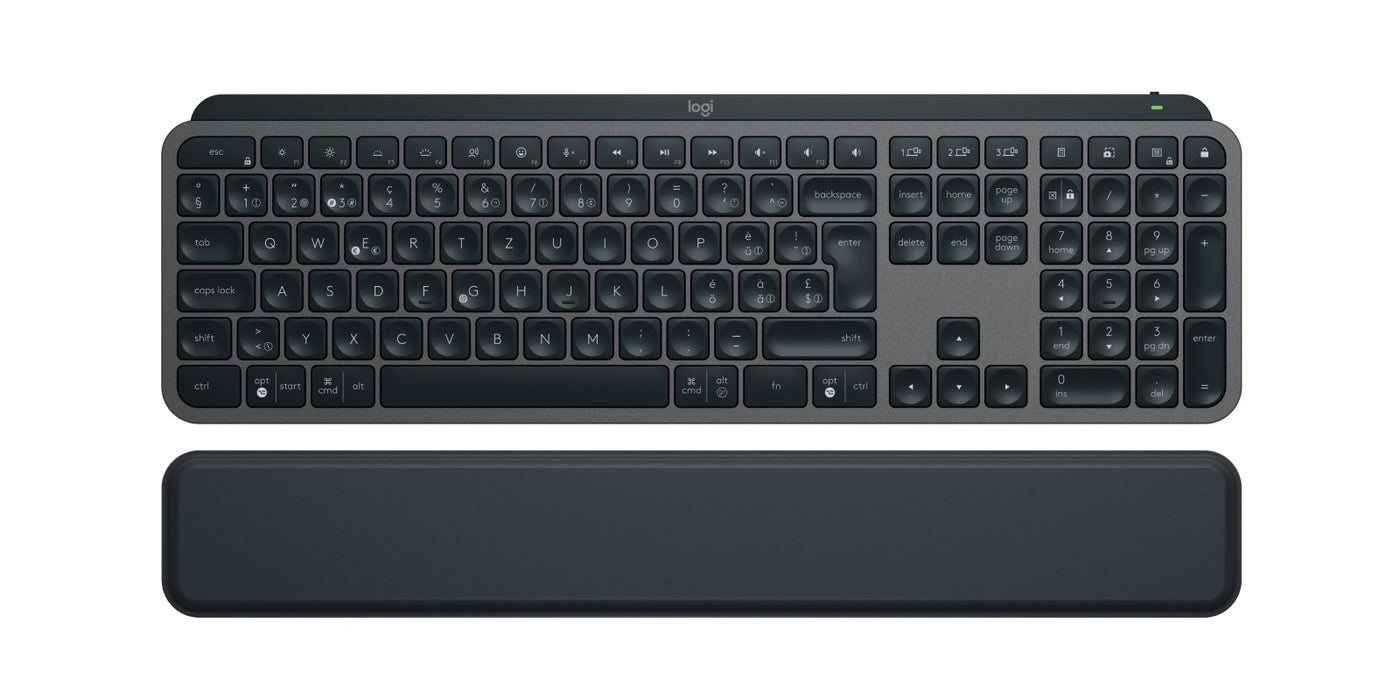 EAN 5099206112315 - Logitech MX Keys S teclado Oficina Bluetooth QWERTZ Suizo Grafito imagen 2