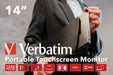 EAN 0023942495918 - Verbatim 49591 pantalla para PC 35,6 cm (14") 1920 x 1080 Pixeles Full HD LCD Pantalla táctil Negro imagen 7