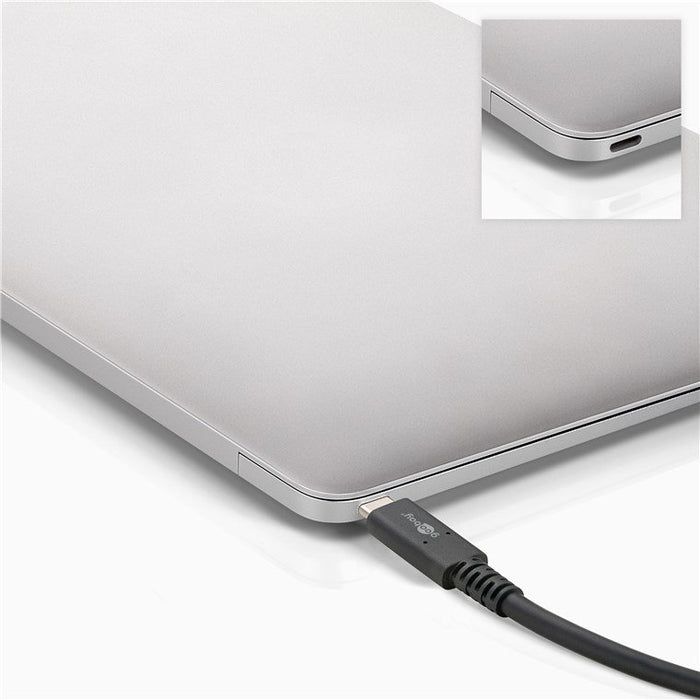 EAN 4040849601965 - Goobay 60196 cable USB 0,8 m USB C Negro imagen 4