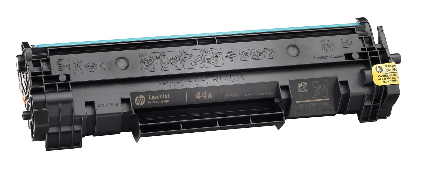 EAN 0190781977902 - HP 44A Black Original LaserJet Toner Cartridge cartucho de tóner 1 pieza(s) imagen 2