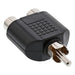 EAN 4043718030989 - InLine 99310 cambiador de género para cable Cinch female 2xRCA Negro imagen 2