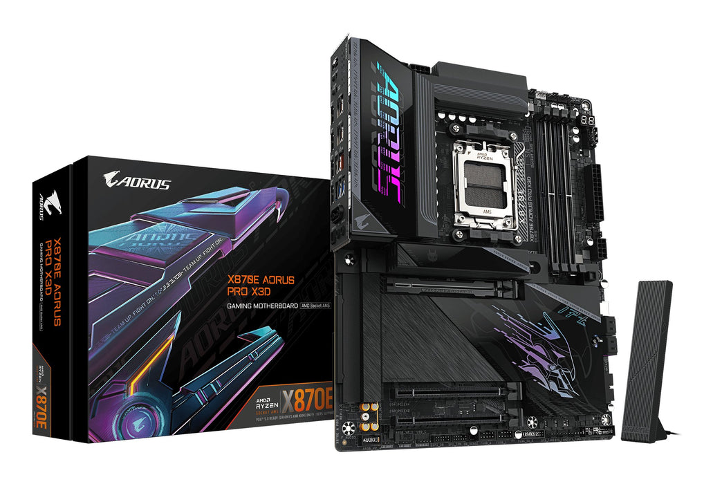 EAN 4719331878603 - GIGABYTE X870E AORUS PRO X3D AMD X870E Zócalo AM5 ATX imagen 1