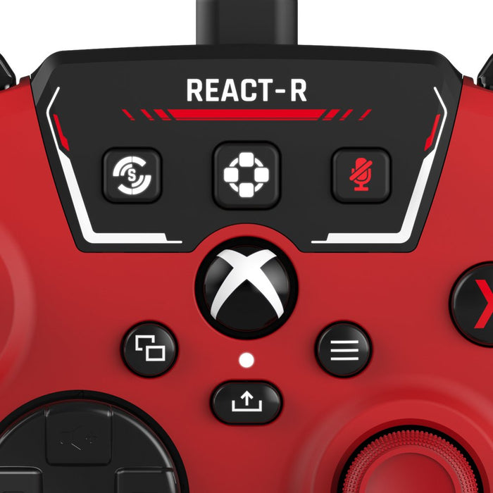 EAN 0731855007349 - Turtle Beach React-R Rojo USB Gamepad Analógico/Digital PC, Xbox One, Xbox Series S, Xbox Series X imagen 5