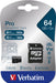 EAN 0023942470427 - Verbatim Pro 64 GB MicroSDXC UHS Clase 10 imagen 3