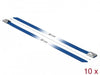 EAN 4043619188000 - DeLOCK 18800 presilla Acero Azul 10 pieza(s) imagen 2