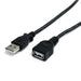 EAN 0065030840811 - StarTech.com USBEXTAA6BK cable USB 1,83 m Negro imagen 1