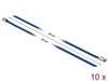EAN 4043619187942 - DeLOCK 18794 presilla Acero Azul 10 pieza(s) imagen 2