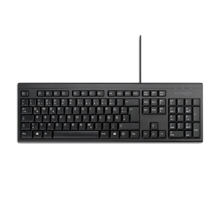 EAN 5028252640077 - Kensington KB100 EQ teclado Hogar / Oficina USB QWERTZ Alemán Negro imagen 9