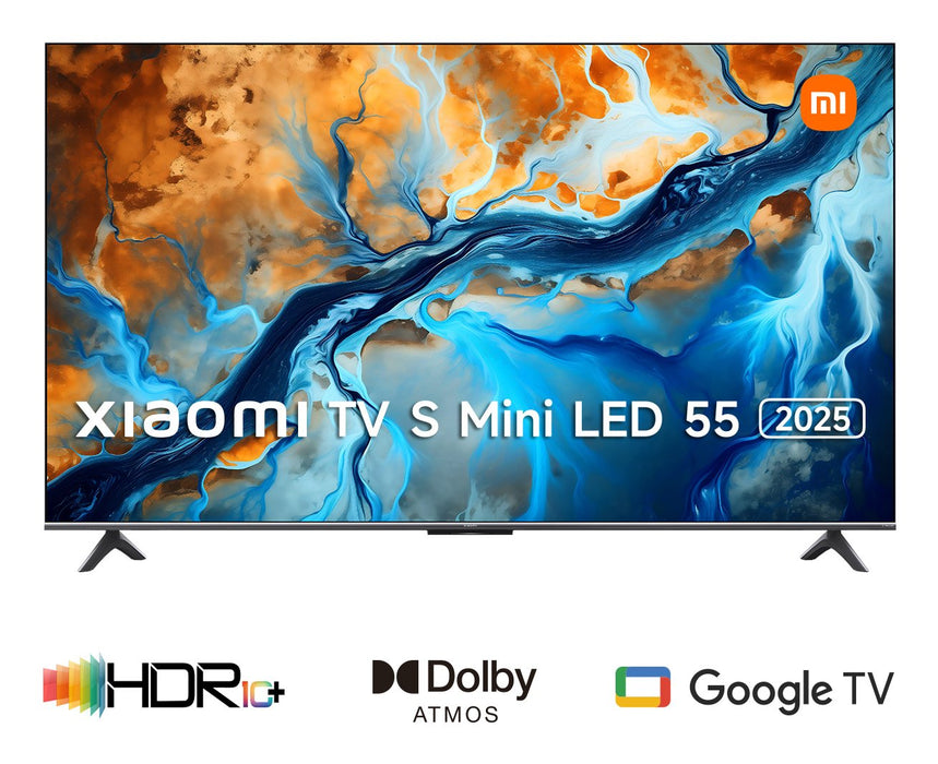 EAN 6941948703667 - Xiaomi TV S Mini LED 55 2025 139,7 cm (55") 4K Ultra HD Smart TV Wifi Negro 1200 cd / m² imagen 1