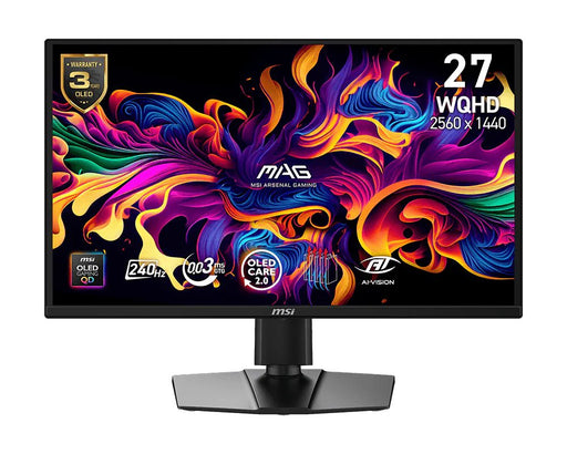 EAN 4711377379328 - MSI MAG 272QPDE QD-OLED X24 pantalla para PC 67,3 cm (26.5") 2560 x 1440 Pixeles Wide Quad HD Negro imagen 1