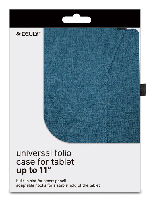 EAN 8021735208518 - Celly UNIFOLIOTAB11BL funda para tablet 27,9 cm (11") Folio Azul imagen 6
