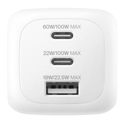 EAN 745883918317 - Belkin WCH016hqWH Universal Blanco Corriente alterna Carga rápida Interior imagen 1