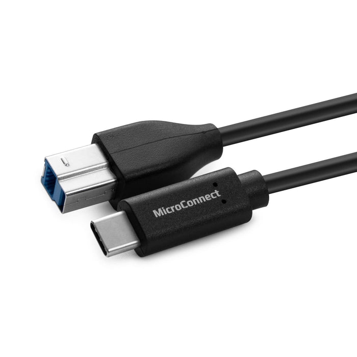 EAN 5704174932529 - Microconnect USB3.1CB2 cable USB USB 3.2 Gen 1 (3.1 Gen 1) 1,8 m USB C USB B Negro imagen 1