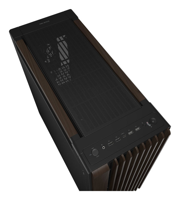 EAN 4711636014281 - ASUS ProArt PA602 Wood Edition Modern Black - Metal Panel Midi Tower Negro, Madera imagen 6