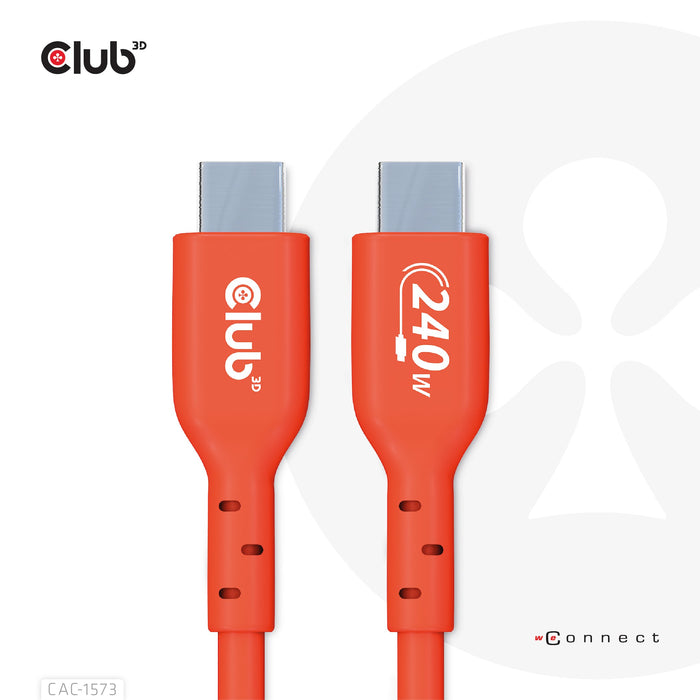 EAN 8719214472306 - CLUB3D CAC-1573 cable USB USB 2.0 2 m USB C Rojo imagen 2