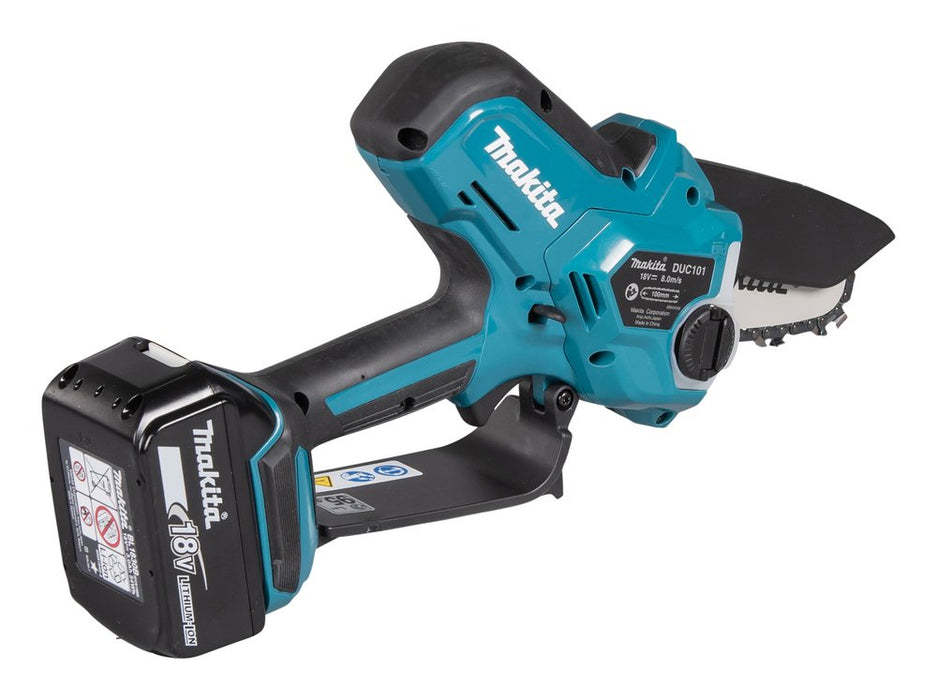EAN 0088381775175 - Makita DUC101Z motosierra 320 W Negro, Azul imagen 1