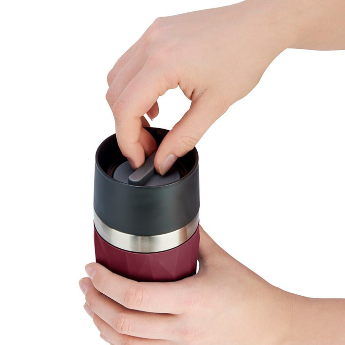 EAN 4009049540481 - EMSA Travel Mug Compact 300 ml Rojo, Acero inoxidable imagen 6