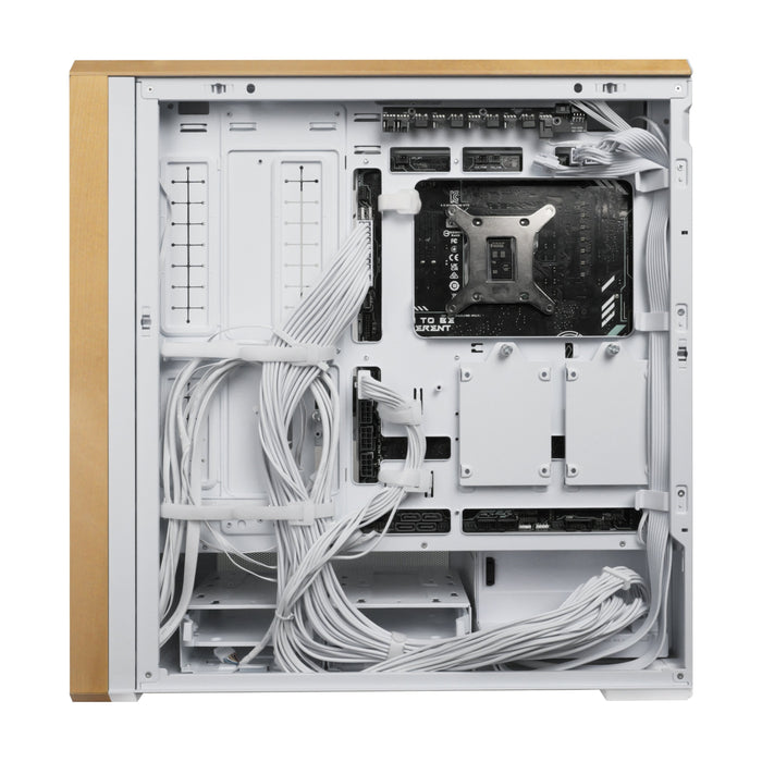 EAN 4718466015860 - Lian Li Lancool LAN217W carcasa de ordenador Midi Tower Blanco, Madera imagen 11