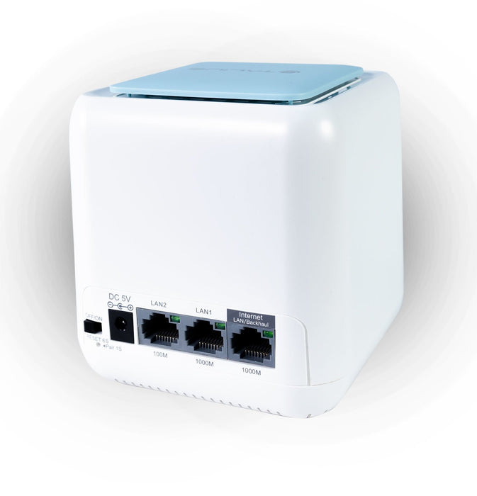 EAN 8436550235494 - TALIUS TAL-WMESH2 router inalámbrico Gigabit Ethernet Doble banda (2,4 GHz / 5 GHz) 4G Blanco imagen 5