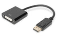 EAN 4016032289265 - Digitus AK-340401-001-S adaptador de cable de vídeo 0,15 m DVI-I Negro imagen 1