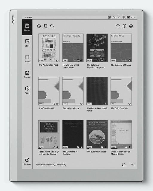 EAN 6949710309574 - Onyx BOOX GO 10.3 64 GB 26,2 cm (10.3") 4 GB Wi-Fi 5 (802.11ac) Android 12 Blanco imagen 2