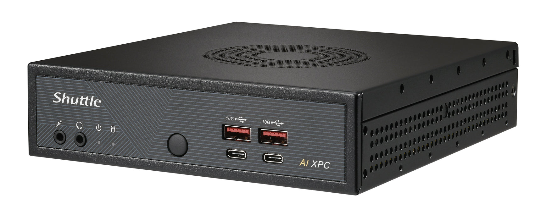 EAN 887993007304 - Shuttle Slim AI PC DN11H7 1,35 l tamaño PC Negro 155H Intel® SoC imagen 4