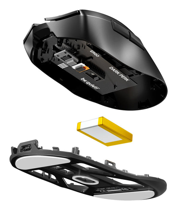 EAN 4260052192764 - be quiet! Dark Perk | Ergo ratón Juego mano derecha RF Wireless + USB Type-C Óptico 32000 DPI imagen 6