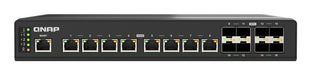 EAN 4711103085714 - QNAP QSW-IM3216-8S8T switch Gestionado L2 10G Ethernet (100/1000/10000) Negro imagen 1