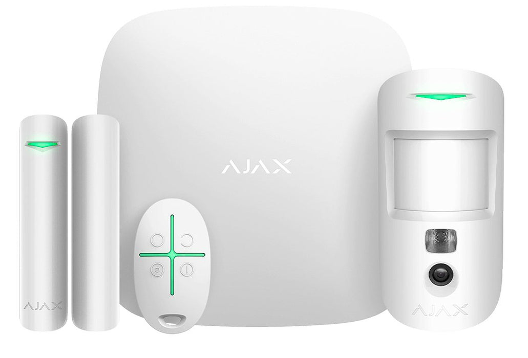 EAN 0810031990740 - Ajax StarterKit Cam Plus sistema de seguridad inteligente para el hogar Jeweller (inalámbrico) imagen 1