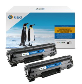 EAN 6941881266366 - G&G NT-PH435CUUJJ-2 cartucho de tóner 2 pieza(s) Compatible Negro imagen 1