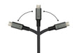 EAN 4014619881413 - Alcasa 2404-TK018A cable USB USB4 Gen 3x2 1,8 m USB C Grafito imagen 4