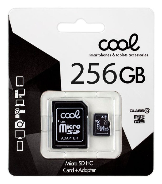 EAN 8434847053974 - COOL Accesorios 8434847053974 memoria flash 256 GB MicroSD Clase 10 imagen 1