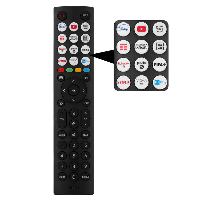 EAN 6942147491676 - Hisense 58A6K 147,3 cm (58") 4K Ultra HD Smart TV Wifi Negro 300 cd / m² imagen 9