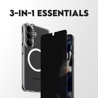 EAN 5715685034541 - PanzerGlass CR94821 funda para teléfono móvil 17 cm (6.7") Negro, Transparente imagen 8