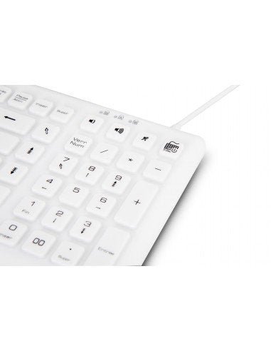 EAN 3760170880617 - Urban Factory AKB69UF teclado Médico USB QWERTY Español Blanco imagen 4