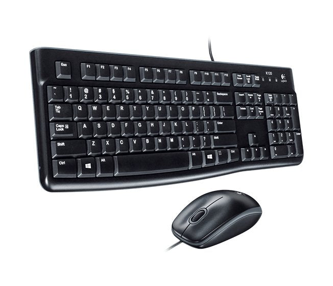 EAN 5099206041226 - Logitech Desktop MK120 teclado Ratón incluido Universal USB QWERTZ Alemán Negro imagen 2