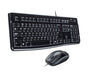 EAN 5099206041226 - Logitech Desktop MK120 teclado Ratón incluido Universal USB QWERTZ Alemán Negro imagen 2