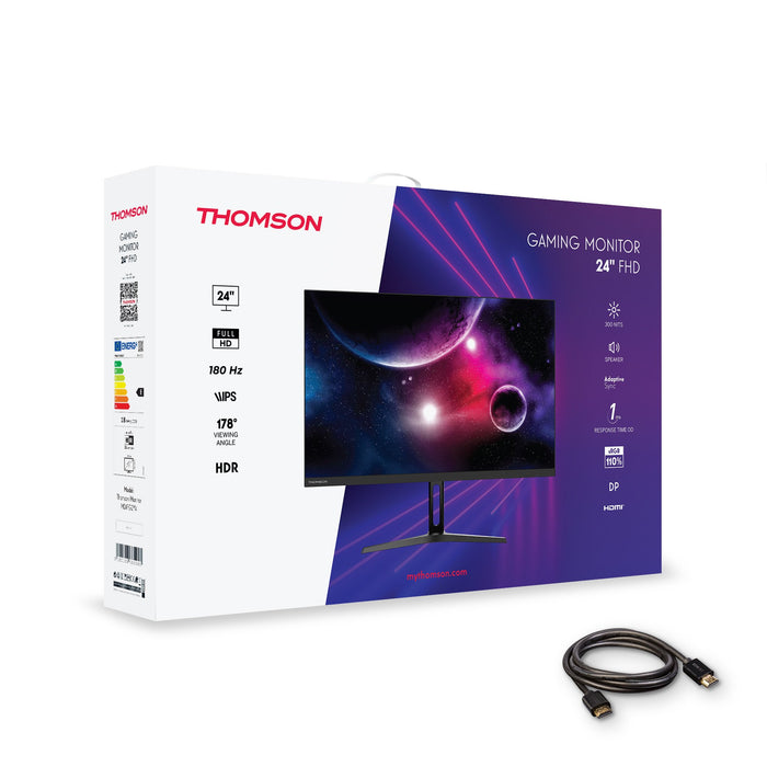 EAN 9120106661965 - Thomson M24FG2Y14 pantalla para PC 60,5 cm (23.8") 1920 x 1080 Pixeles Full HD LED Negro imagen 7