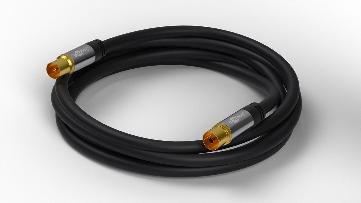 EAN 4040849703898 - Wentronic 70389 cable coaxial 10 m Negro imagen 3