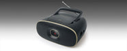 EAN 3700460206383 - Muse MD-202 VT Analógica FM, MW Negro, Oro imagen 4