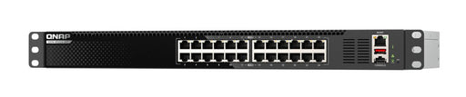 EAN 4711103085363 - QNAP QSW-M3224-24T switch Gestionado L3 10G Ethernet (100/1000/10000) 1U Negro, Plata imagen 1