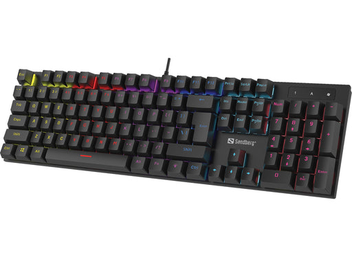 EAN 5705730640308 - Sandberg 640-30 teclado Juego USB QWERTY Inglés internacional Negro imagen 1
