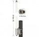 EAN 4043619125043 - DeLOCK 12504 antena para red Antena omnidireccional Clase N 8 dBi imagen 1