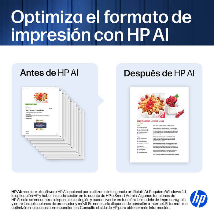EAN 0195908302520 - HP Smart Tank 7306 All-in-One Printer Inyección de tinta térmica A4 4800 x 1200 DPI 15 ppm Wifi imagen 11