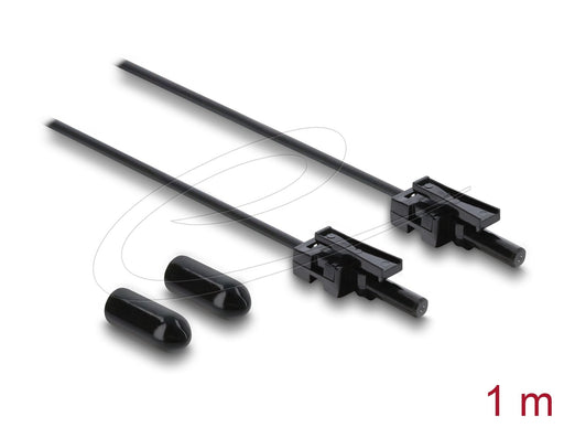 EAN 4043619910366 - DeLOCK 91036 adaptador de fibra óptica 1 pieza(s) Negro imagen 1