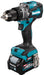 EAN 0088381894067 - Makita HP001GD201 taladro 2600 RPM Sin llave 2,7 kg Negro, Turquesa imagen 2