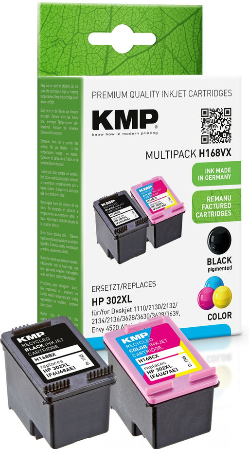EAN 4011324211146 - KMP H168V cartucho de tinta Negro, Cian, Magenta, Amarillo imagen 1