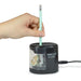 EAN 5018505011259 - Rapesco PS12-USB Sacapuntas eléctrico Negro, Transparente imagen 4